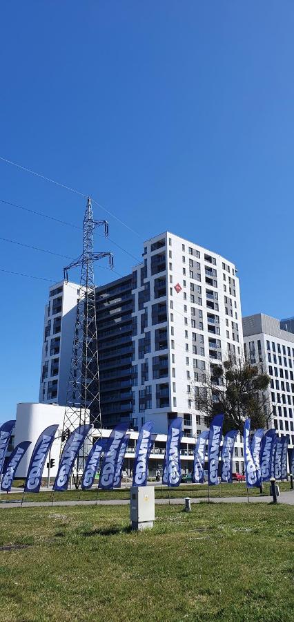 Apartament Bursztynowy Modern Tower Gdynia Extérieur photo